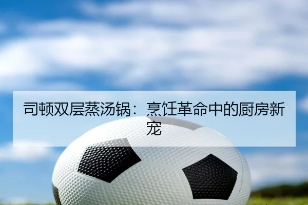 司顿双层蒸汤锅：烹饪革命中的厨房新宠